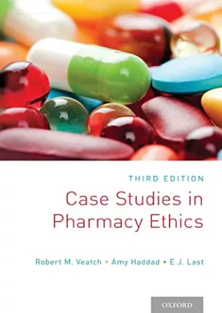 PDF Case Studies in Pharmacy Ethics: Third Edition ipad