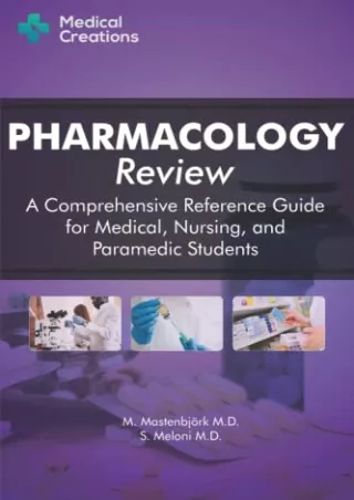 [PDF] DOWNLOAD EBOOK Pharmacology Review - A Comprehensive Reference Guide for M
