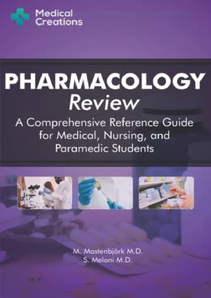 pharmacology review a comprehensive reference