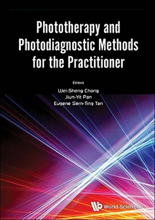 [PDF] READ] Free Phototherapy And Photodiagnostic Methods For The Practitioner f