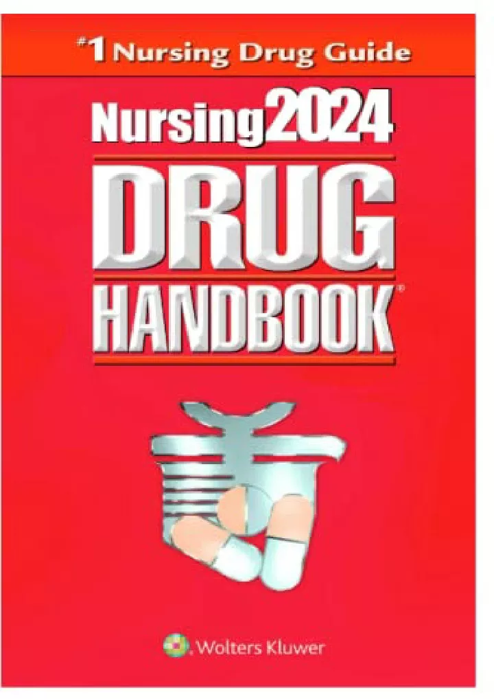nursing2024 drug handbook download pdf read