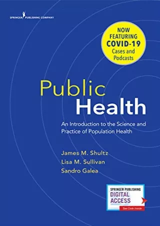 [PDF] DOWNLOAD EBOOK Public Health: An Introduction to the Science and Practice