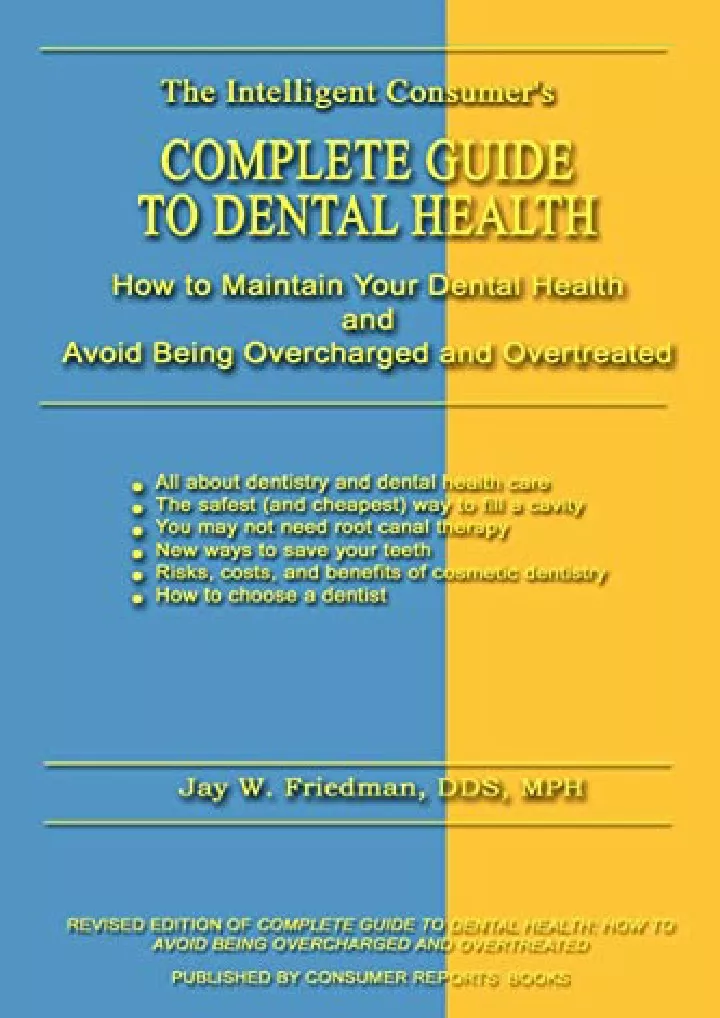 complete guide to dental health how to maintain