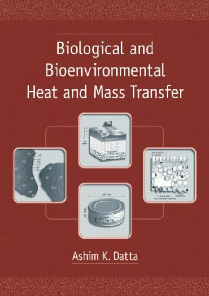 biological and bioenvironmental heat and mass