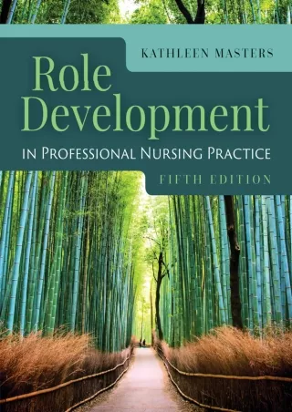 Download Book [PDF] Role Development in Professional Nursing Practice full