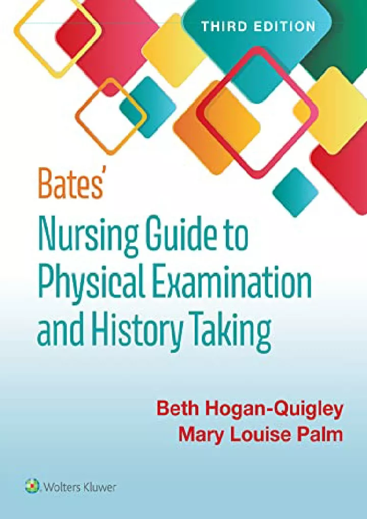 bates nursing guide to physical examination