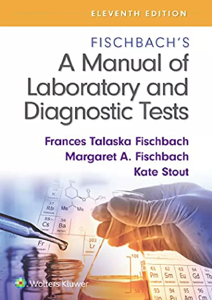 fischbach s a manual of laboratory and diagnostic