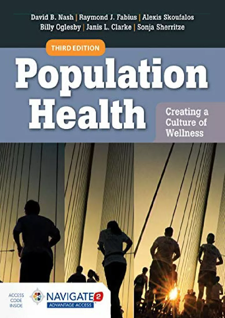 population health creating a culture of wellness