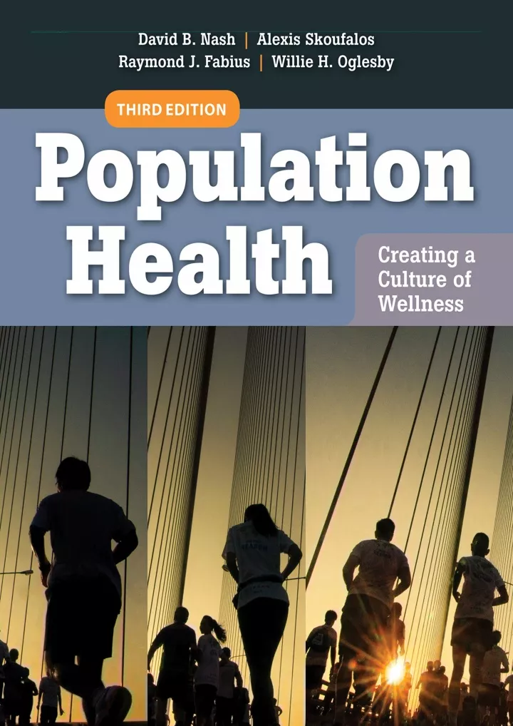 population health creating a culture of wellness