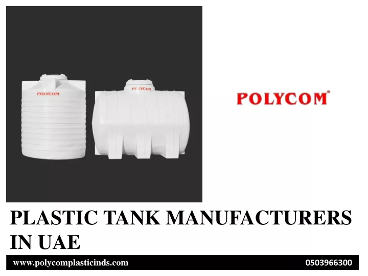 plastic tank manufacturers in uae