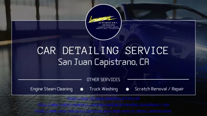 car detailing service