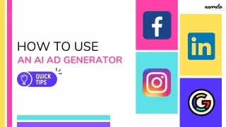How to Use AI Ad Generator for Google Ads, LinkedIn and Instagram Ads