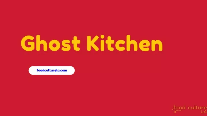 ghost kitchen