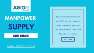 Manpower Supply Abu Dhabi