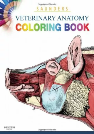 READ [PDF] Saunders Veterinary Anatomy Coloring Book