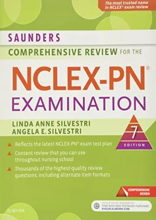 Download Book [PDF] Saunders Comprehensive Review for the NCLEX-PN (Saunders Comprehensive Review