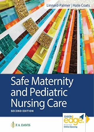Download Book [PDF] Safe Maternity & Pediatric Nursing Care