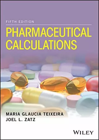 DOWNLOAD/PDF Pharmaceutical Calculations