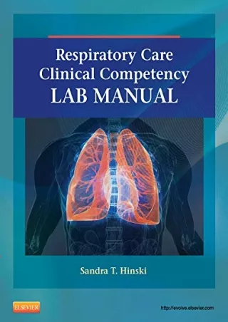 Download Book [PDF] Respiratory Care Clinical Competency Lab Manual