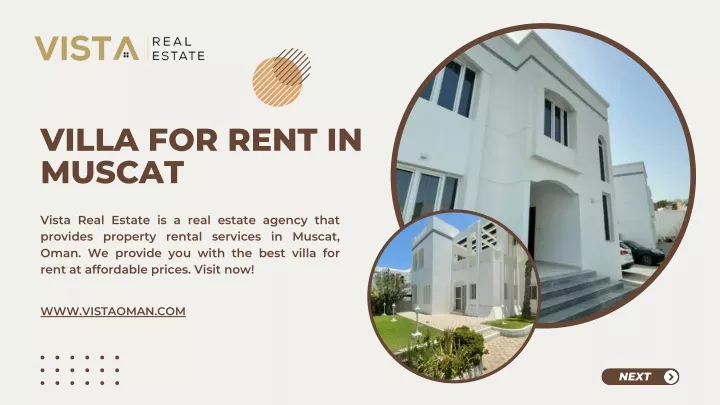 villa for rent in muscat