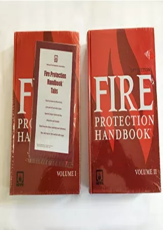 [READ DOWNLOAD] Fire Protection Handbook (2 Volume Set)