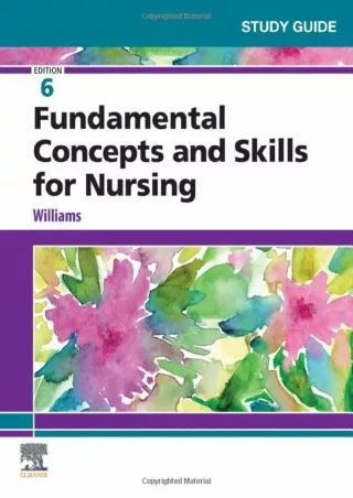 Read ebook [PDF] Study Guide for Fundamental Concepts and Skills for Nursing