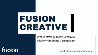 Fusion Creative: Branding Agency in Charlotte, NC
