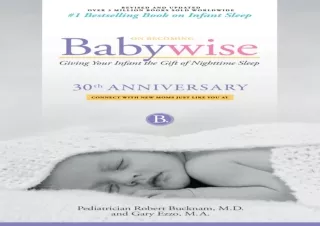 PDF DOWNLOAD On Becoming Babywise