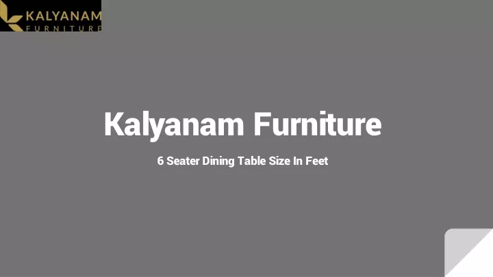 kalyanam furniture