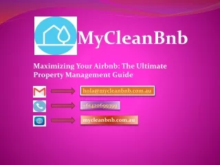 Airbnb property management service