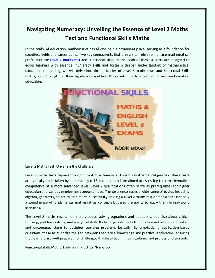 navigating numeracy unveiling the essence