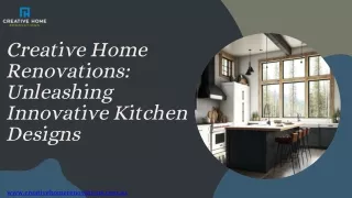 Kitchen Designs-Creative Home Renovations