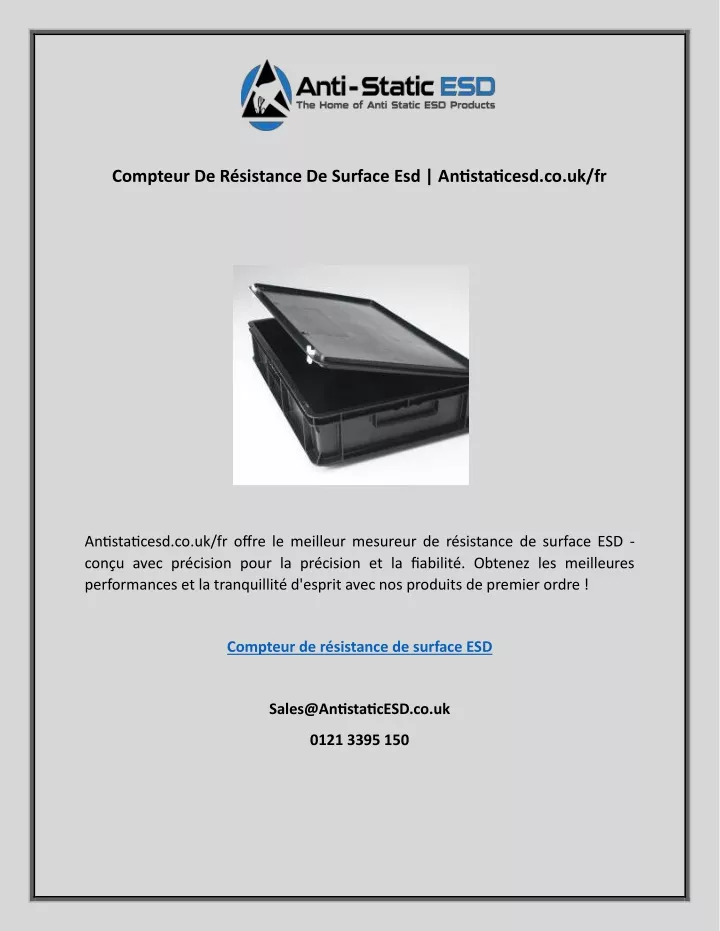 compteur de r sistance de surface