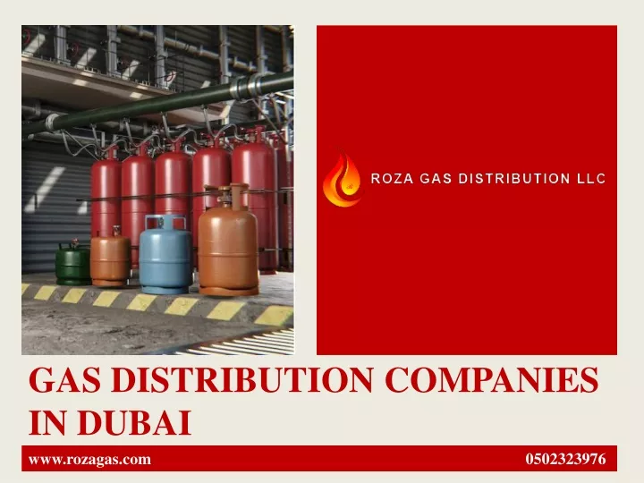 gas distribution companies in dubai