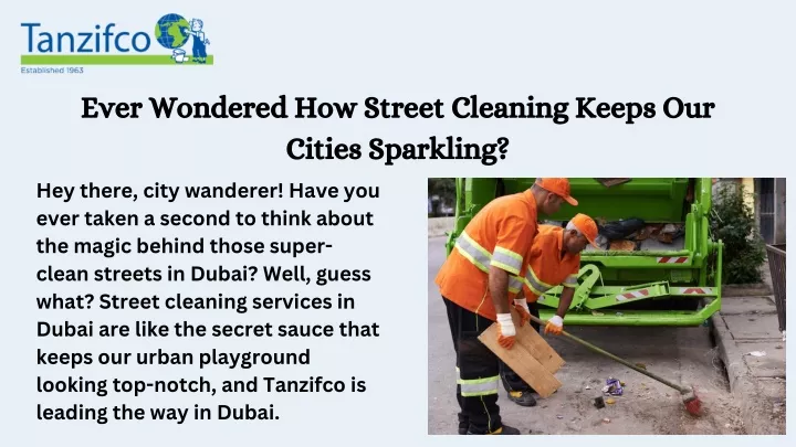 ever wondered how street cleaning keeps