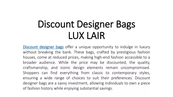 discount designer bags discount designer bags
