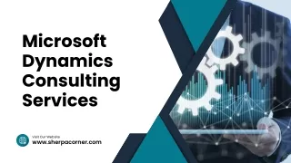microsoft dynamics consulting services