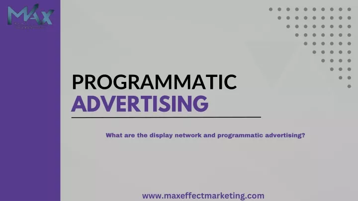 programmatic