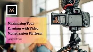 Video Monetization Platform