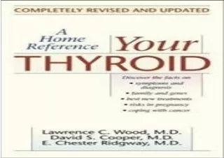 DOWNLOAD PDF Your Thyroid: A Home Reference
