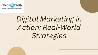 Digital Marketing in Action Real-World Strategies