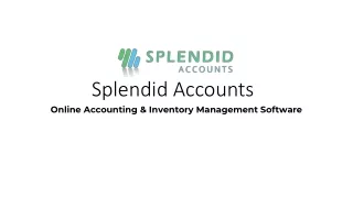 Splendid Accounts