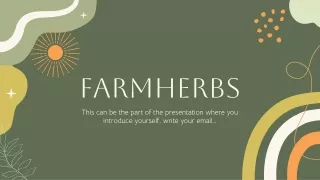 Farmherbs: Your Natural Haven for Herbal Beauty and Baby Care