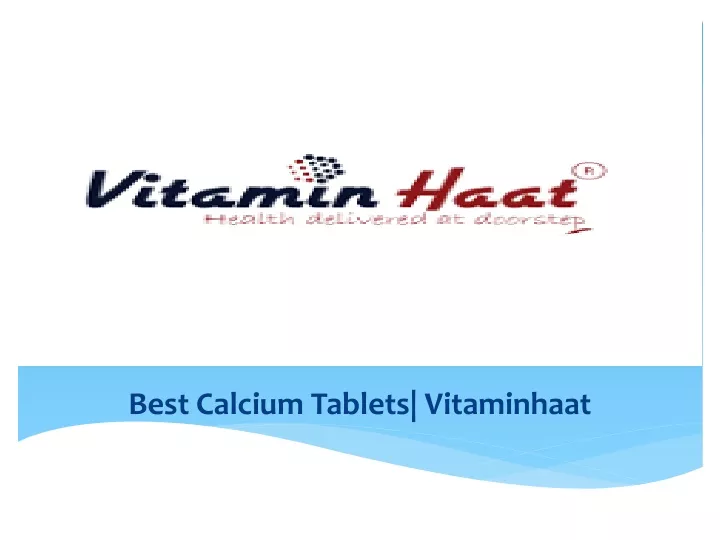 best calcium tablets vitaminhaat