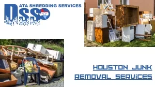 Houston Junk Removal Services
