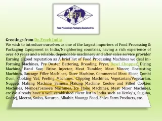 Commercial Slicer Machine in India