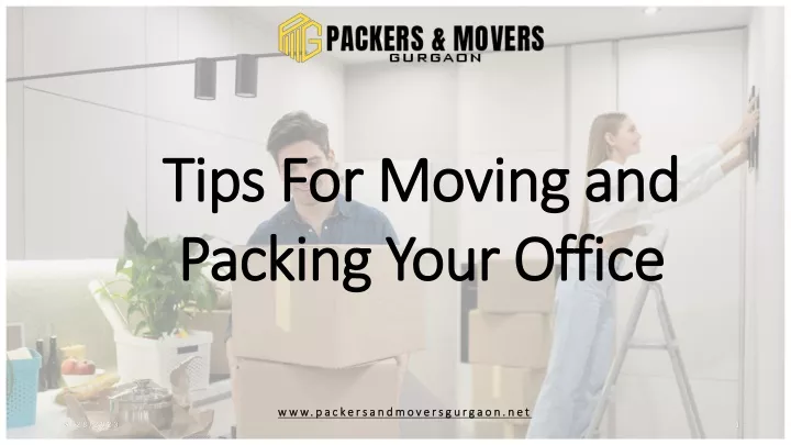 tips for moving and packing your office