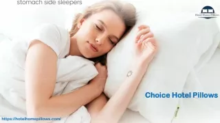 Choice Hotel Pillows