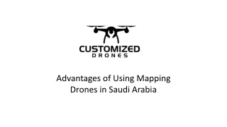 advantages of using mapping drones in saudi arabia