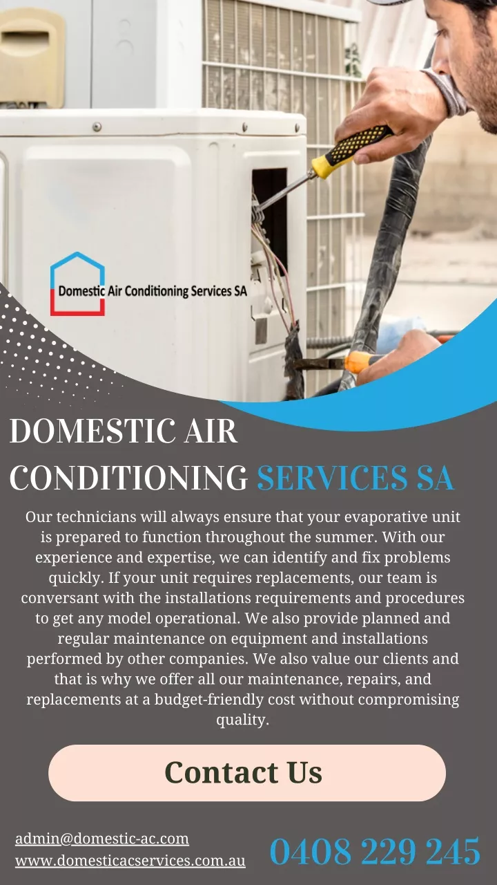 domestic air conditioning services sa